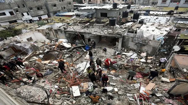 Hamas Announcement: గాజాలో ఇజ్రాయెల్‌ దాడి.. 16 మంది మృతి 