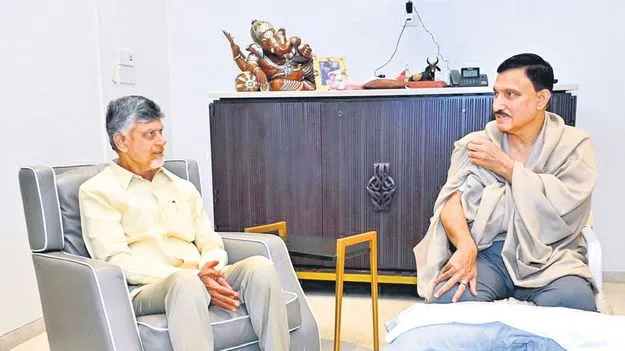 Chandrababu Concern: సుజనాకు చంద్రబాబు పరామర్శ