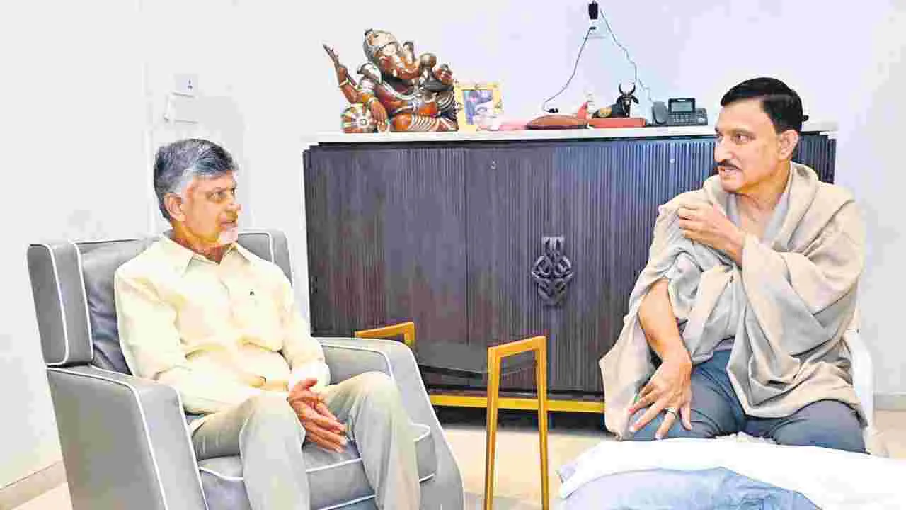  Chandrababu Concern: సుజనాకు చంద్రబాబు పరామర్శ