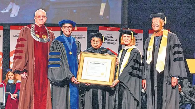 Honorary Doctorate: వీఐటీ వ్యవస్థాపకులు విశ్వనాథన్‌కు అమెరికా వర్సిటీ డాక్టరేట్‌ 