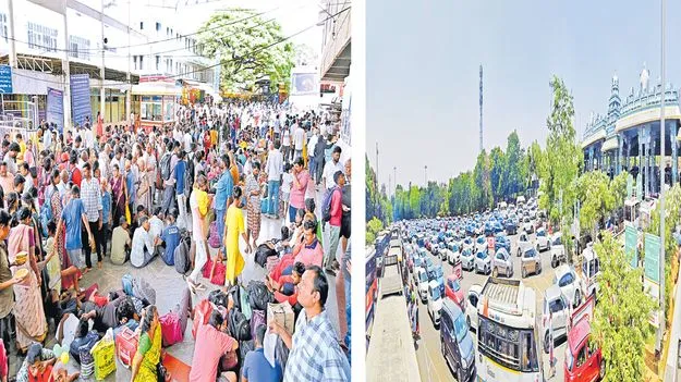 Tirumala Devotees Crowd: తిరుమల కిటకిట