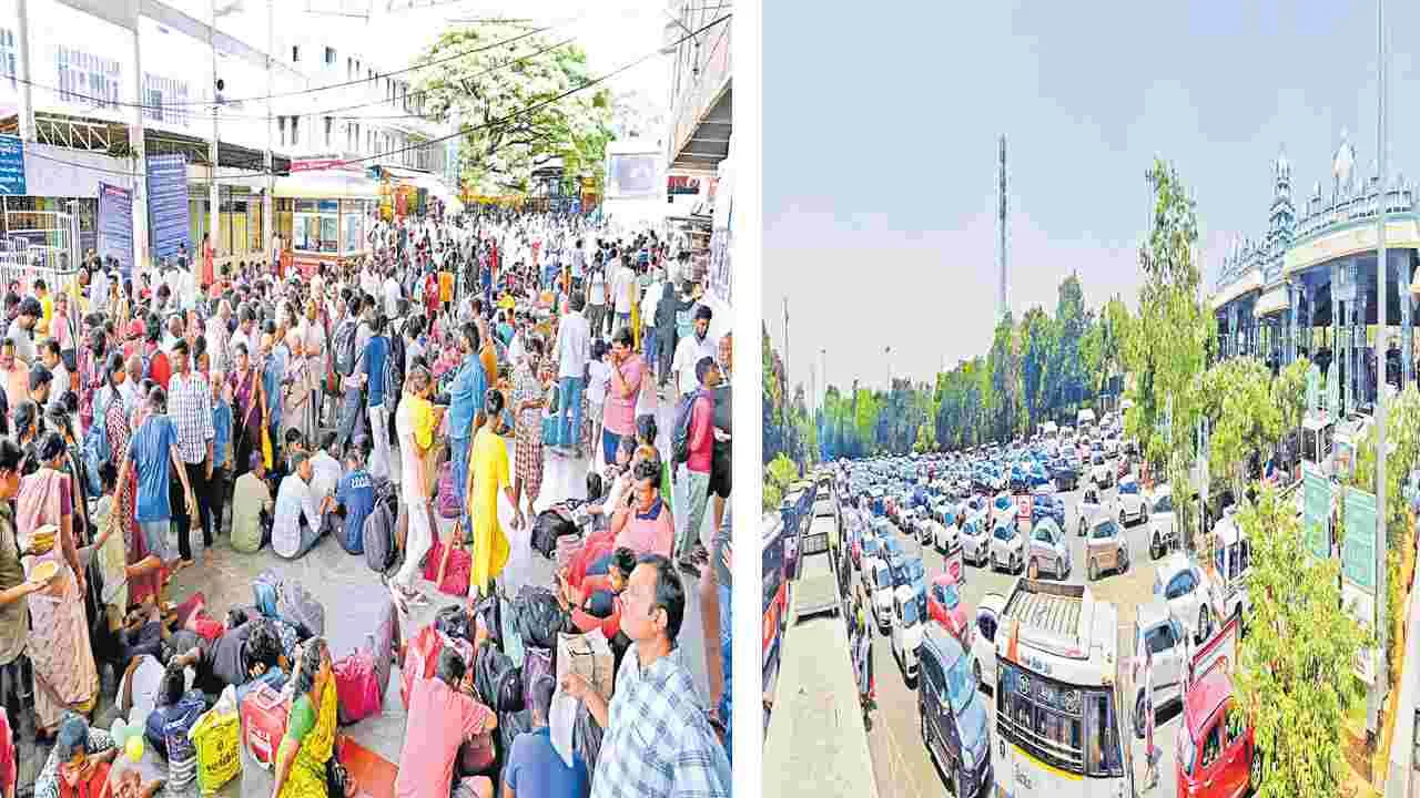 Tirumala Devotees Crowd: తిరుమల కిటకిట