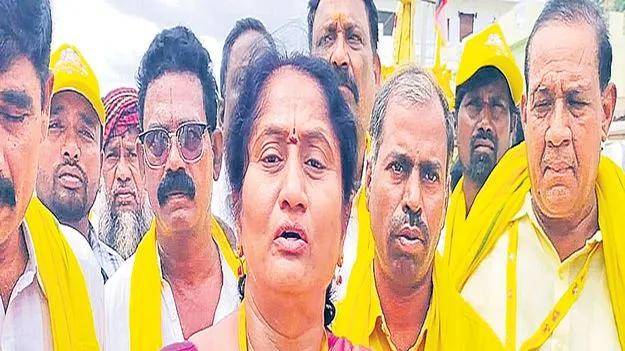 జగన్‌ బెదిరింపులకు బెదరం: మంత్రి సవిత