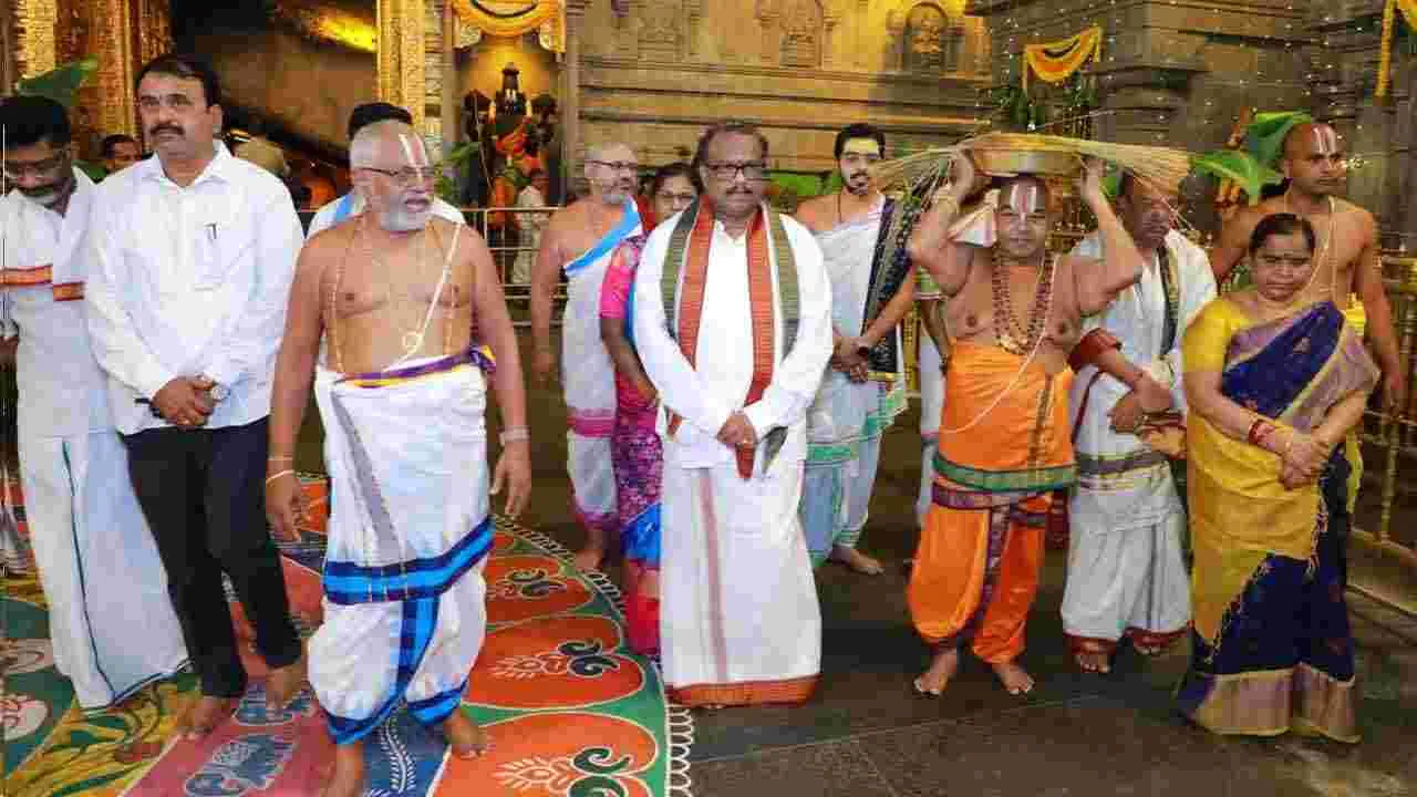Yadagirigutta: ఆపరేషన్ సింధూర్.. యాదగిరిగుట్టలో ప్రత్యేక పూజలు