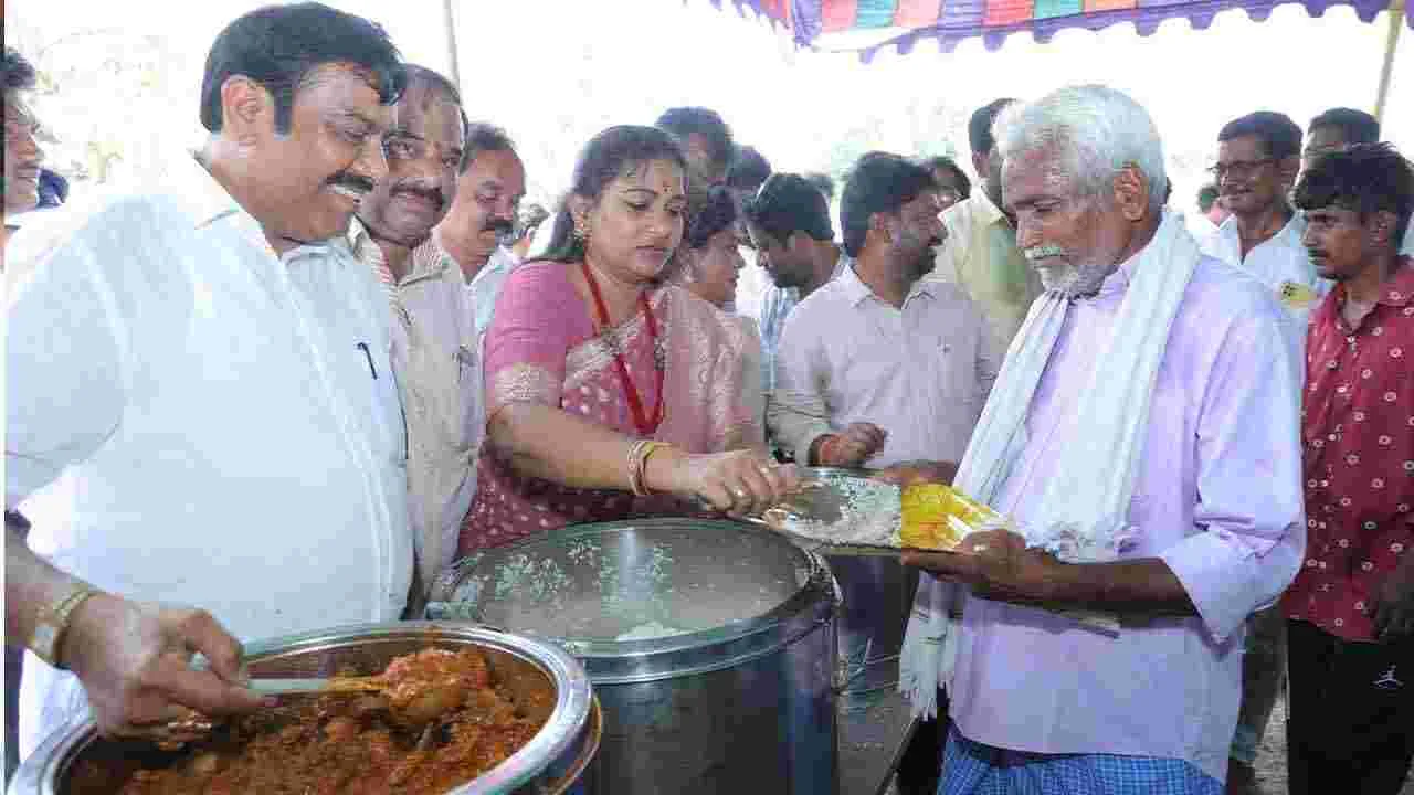 సీఎం చంద్రబాబు 75వ జన్మదిన వేడుకలు.. పాల్గొన్న హోంమంత్రి అనిత