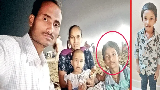 child accident: తల్లిదండ్రుల కళ్ల ముందే..