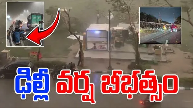 Delhi rain havoc: ఢిల్లీ వర్ష బీభత్సం.. ఏడుగురు మృతి, దెబ్బతిన్న విమానాలు, కూలిన చెట్లు, వీధులు జలమయం