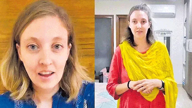 American mom in India: అసలైన ఆనందం భారత్‌లోనే