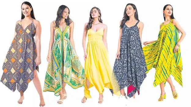 Handkerchief Dresses: హ్యాండ్‌కర్చీఫ్‌ డ్రెస్‌ హవా!