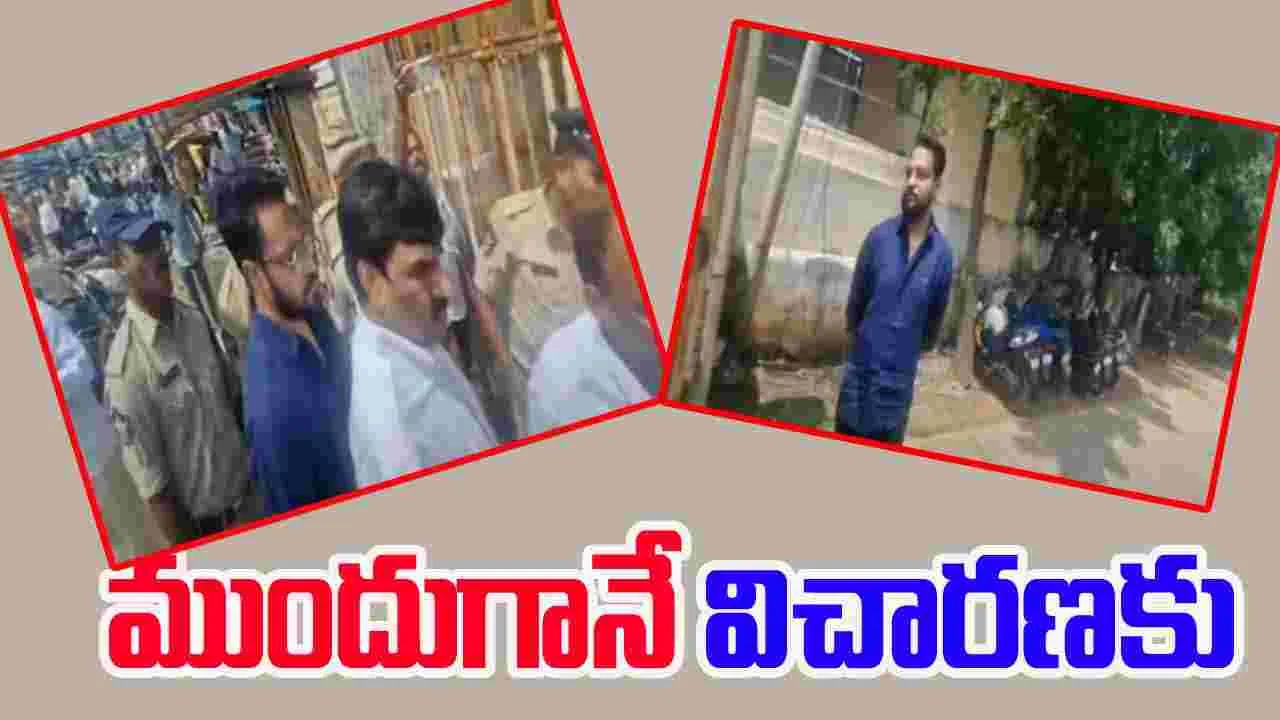 Sajjala Bhargav Police Inquiry: ముందే వచ్చేసిన సజ్జల భార్గవ్ రెడ్డి