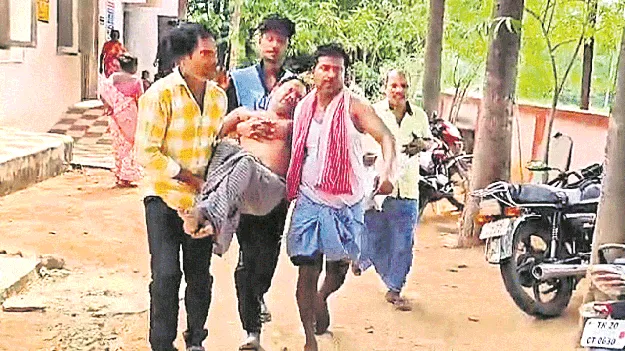 ‘ఉపాఽధి’ శ్రామికులపై తేనెటీగల దాడి