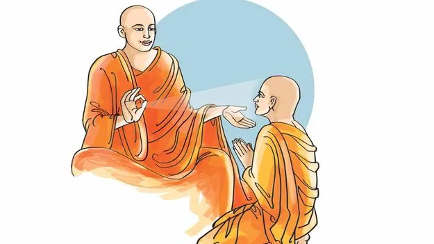 Buddhaghosa: బుద్ధఘోషుడి జ్ఞానదీక్ష