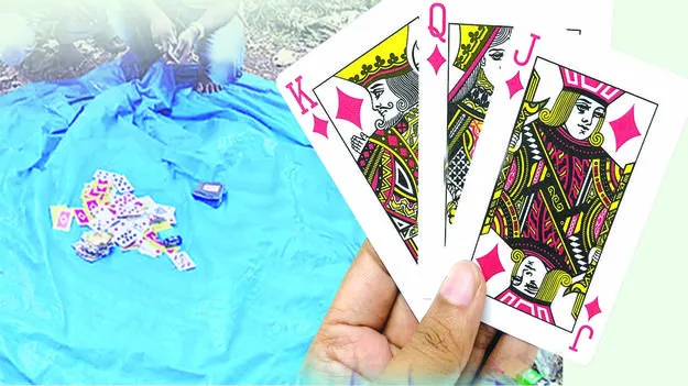 జగిత్యాల జిల్లాలో జోరుగా మూడు ముక్కలాట 