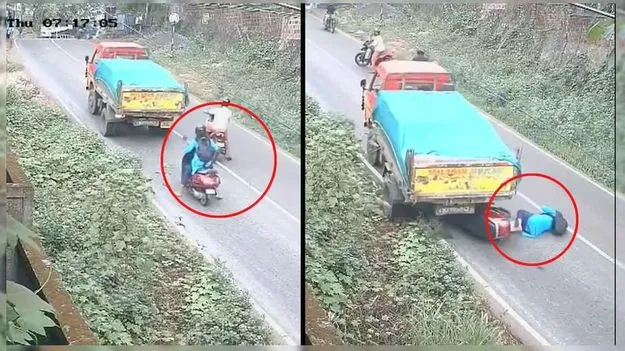 Kerala: అద్భుతమంటే ఇదే.. లారీ కింద పడినా..