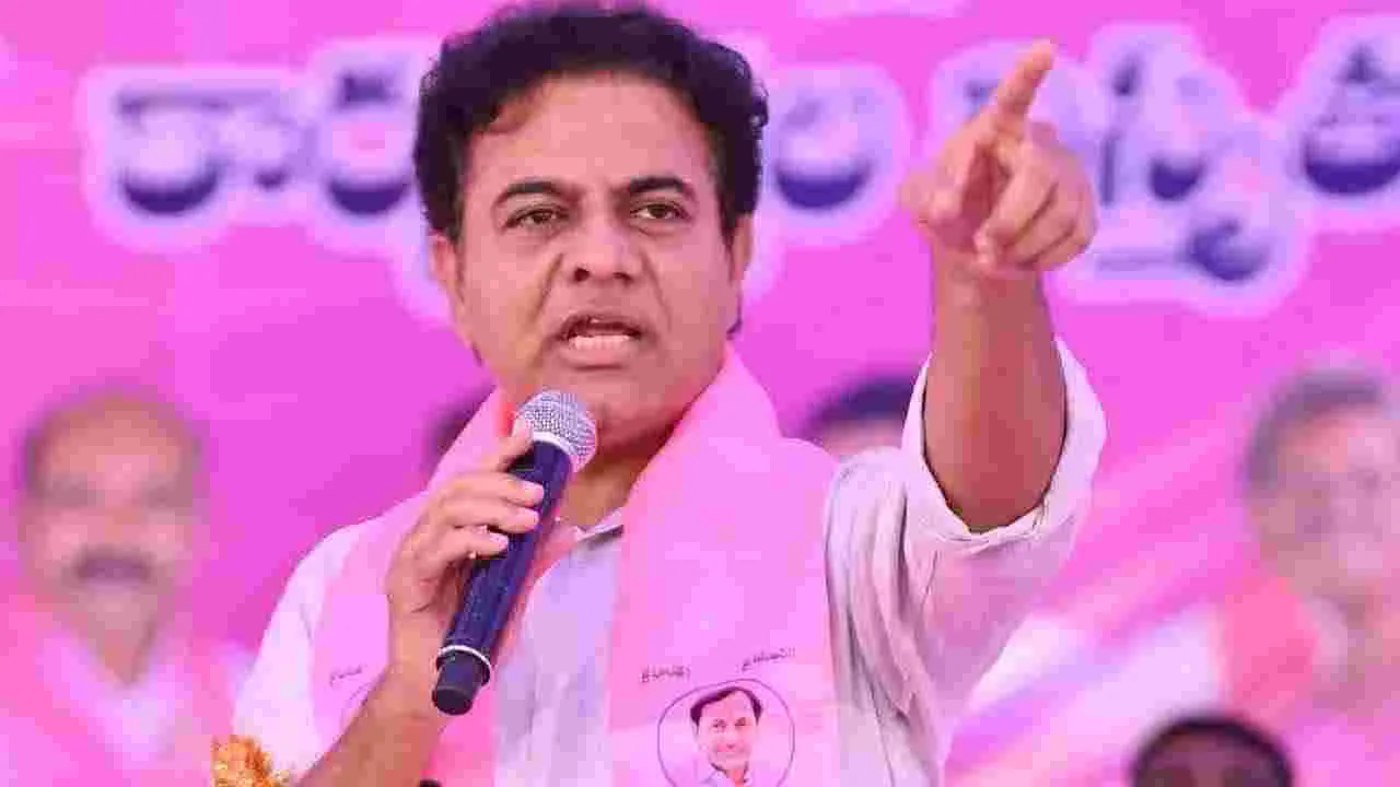 KTR: కాళేశ్వరం కమిషన్‌ పేరిట నాటకాలాడుతున్నారు.. రేవంత్ ప్రభుత్వంపై కేటీఆర్ ఫైర్
