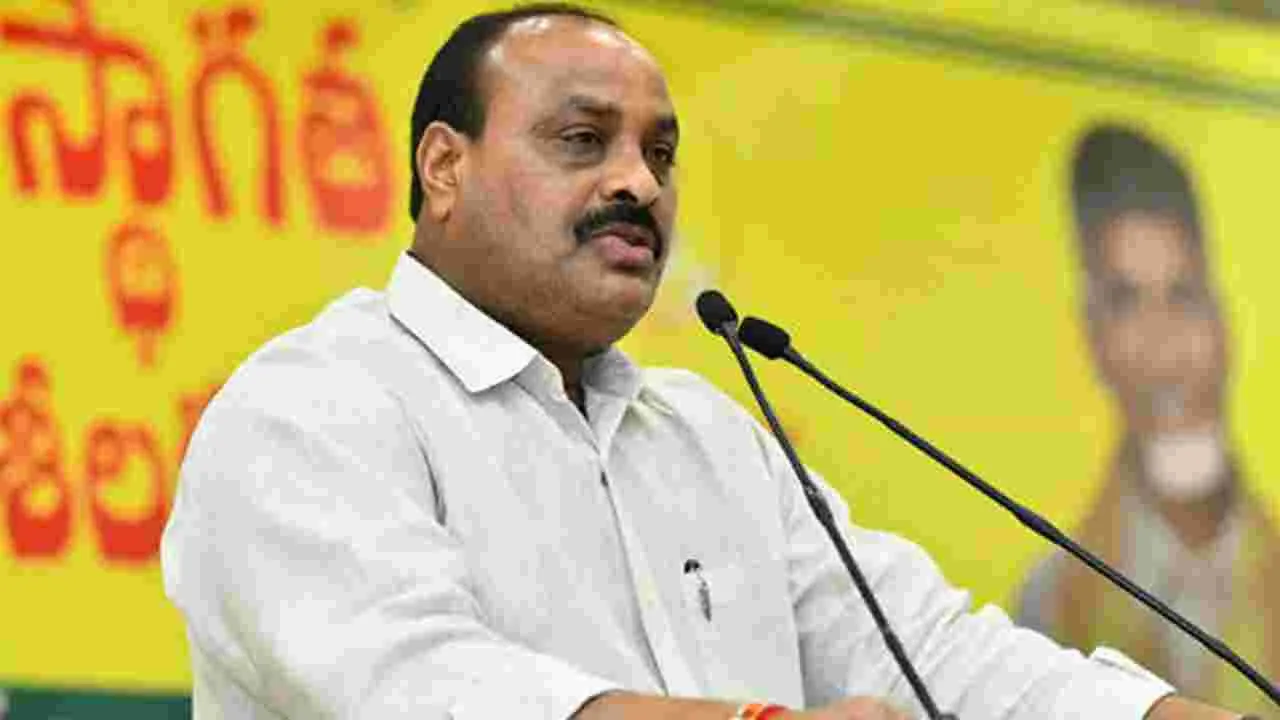 TDP Mahanadu 2025: టీడీపీ జెండా.. తెలుగు జాతికి అండ: అచ్చెన్నాయుడు