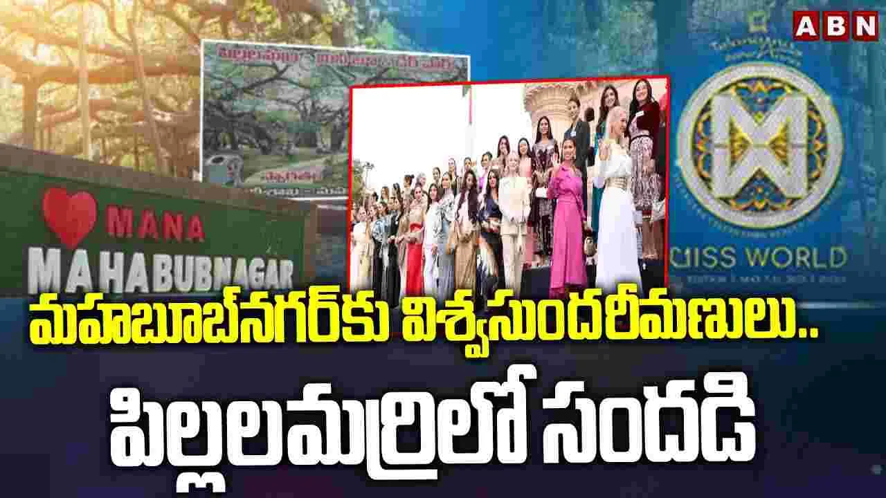 పిల్లలమర్రికి మిస్ వరల్డ్ సుందరీమణులు