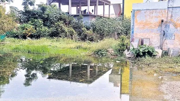  అస్తవ్యస్తంగా డ్రైనేజీ  వ్యవస్థ 