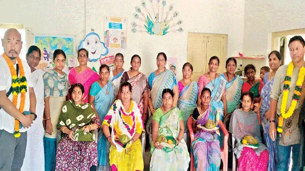 Nagaland Team  అంగన్‌వాడీ కేంద్రం పరిశీలించిన నాగాలాండ్‌ బృందం 