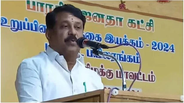 Nainar Nagendran: తమిళనాడు బీజేపీ కొత్త అధ్యక్షుడుగా నైనార్ నాగేంద్రన్