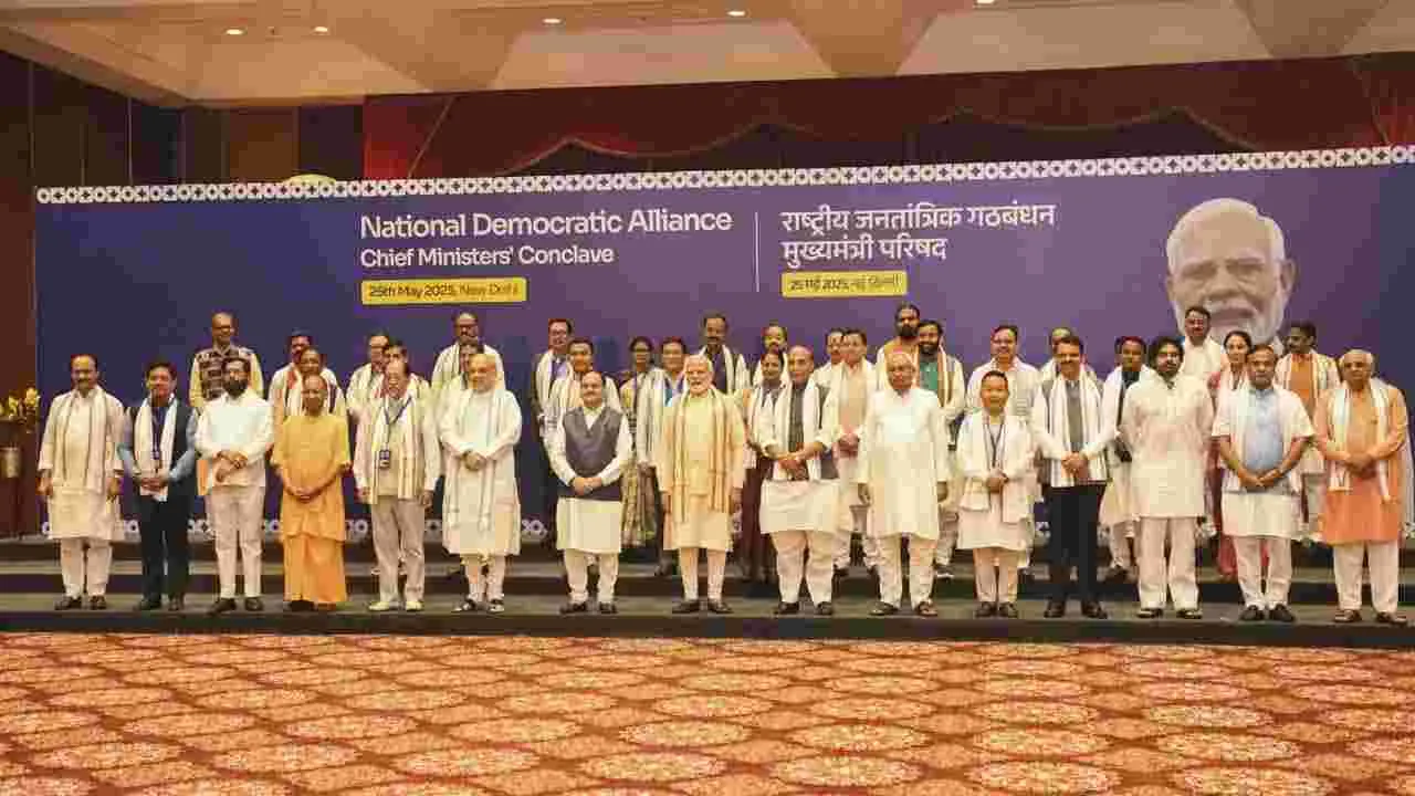 NDA CMs, Deputy CMs Meet: ఆపరేషన్ సింధూర్‌ విజయంపై మోదీని అభినందిస్తూ తీర్మానం