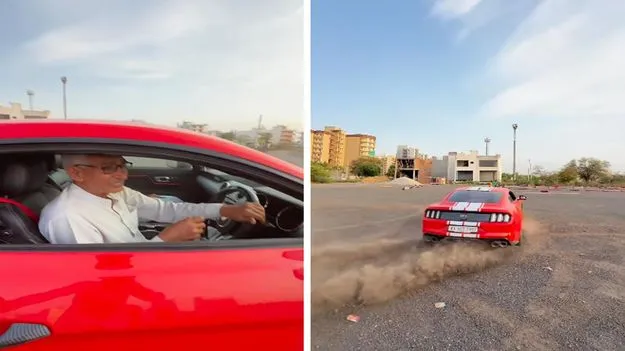 Viral Video: ముసలోడే కానీ మహానుభావుడు.. కార్‌తో జీరో కట్ ఎలా కొట్టాడో చూస్తే కళ్లు తేలెయ్యాల్సిందే