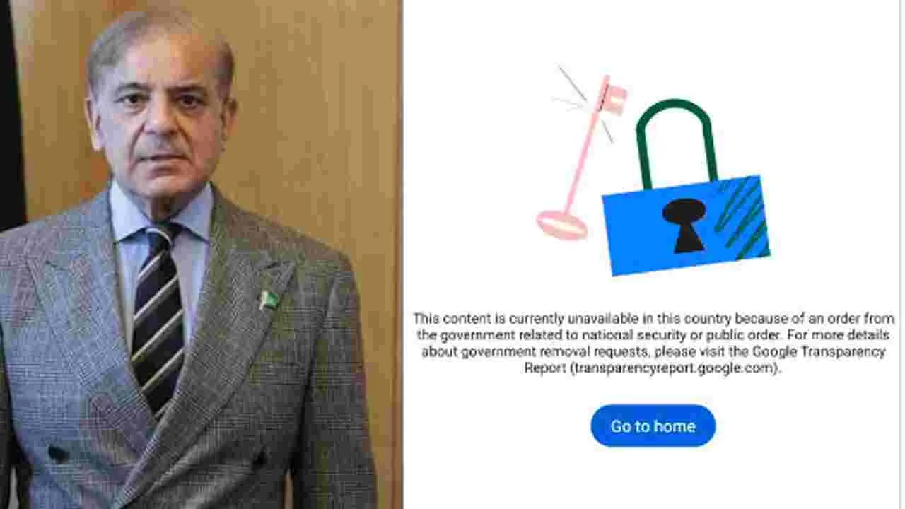 Shehbaz Sharif: భారత్‌లో పాక్ ప్రధాని యూట్యూబ్ ఛానల్ నిలిపివేత