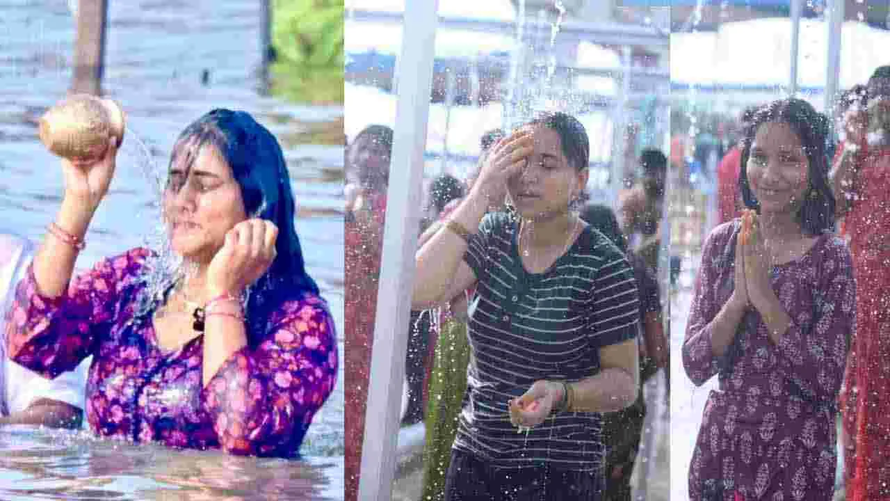 ఐదో రోజు.. సరస్వతి పుష్కరాలు.. తరలి వచ్చిన భక్తులు