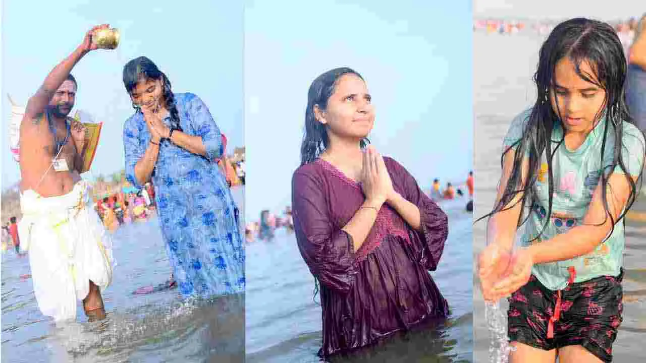 ఐదో రోజు.. సరస్వతి పుష్కరాలు.. తరలి వచ్చిన భక్తులు