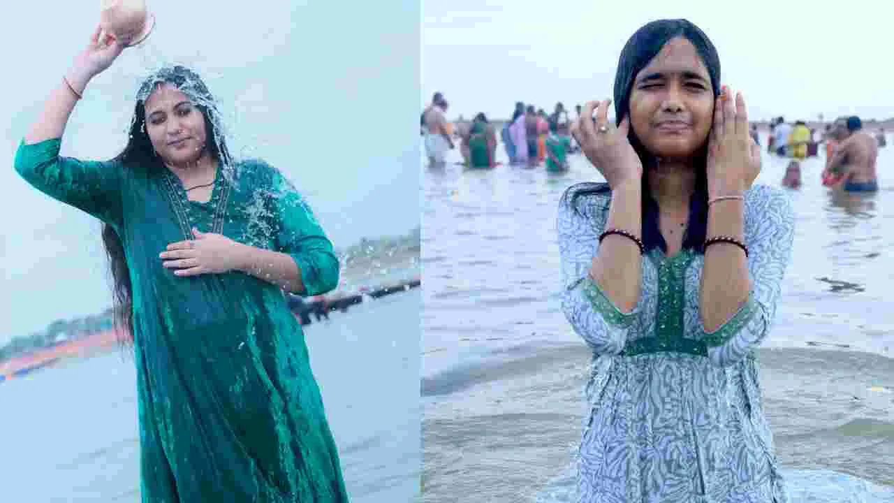 Saraswati Pushkaralu 2025: సరస్వతీ పుష్కరాల్లో భక్తుల పుణ్యస్నానాలు