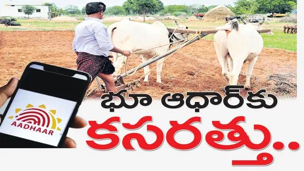 భూ ఆధార్‌కు కసరత్తు
