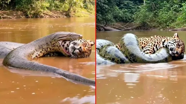 Python VS Leopard: పులిని మింగాలని చూసిన కొండచిలువ.. చివరికి జరిగింది చూస్తే అవాక్కవ్వాల్సిందే..