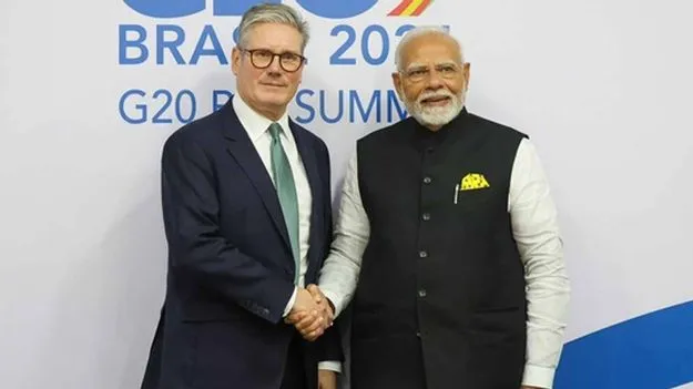 PM Modi: బ్రిటన్తో స్వేచ్ఛా వాణిజ్య ఒప్పందం చారిత్రకం: మోదీ