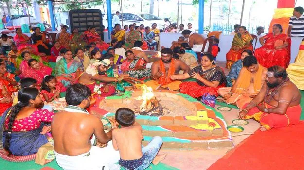 ప్రారంభమైన మహాసుదర్శన, రాజశ్యామల మహోత్సవాలు 