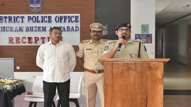 kumaram bheem asifabad- రోశయ్యకు ఘన నివాళి