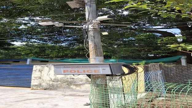 peddapaaly :  నిరుపయోగంగా నిఘా నేత్రాలు