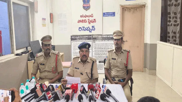 kumaram bheem asifabad- మానవ అక్రమ రవాణా ముఠా పట్టివేత