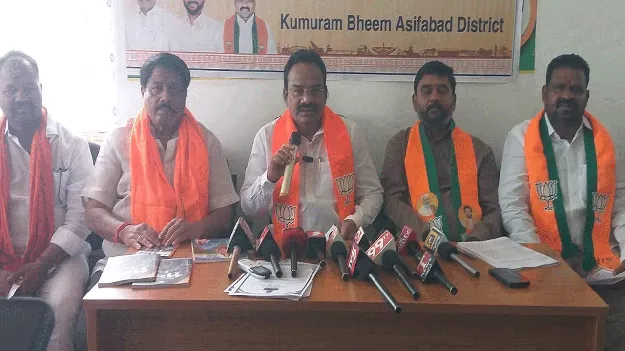 kumaram bheem asifabad- బీజేపీ పాలనలో దేశ సమగ్రాభివృద్ధి 