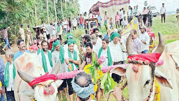 రైతులకు ఆసరాగా కేంద్ర, రాష్ట్ర ప్రభుత్వాలు : ఎమ్మెల్యే పత్సమట్ల 