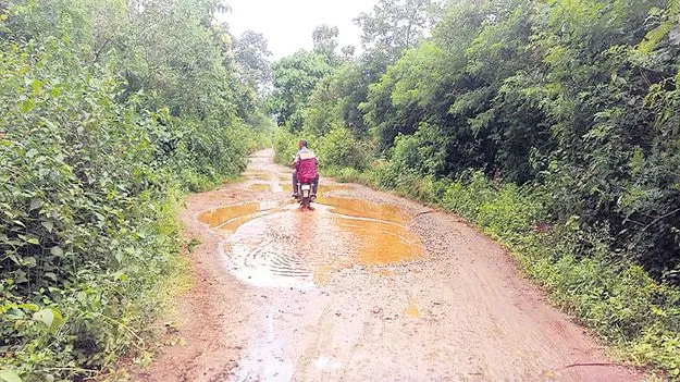 అధ్వానంగా పెద్దగెడ్డ-కొండవంచుల రోడ్డు
