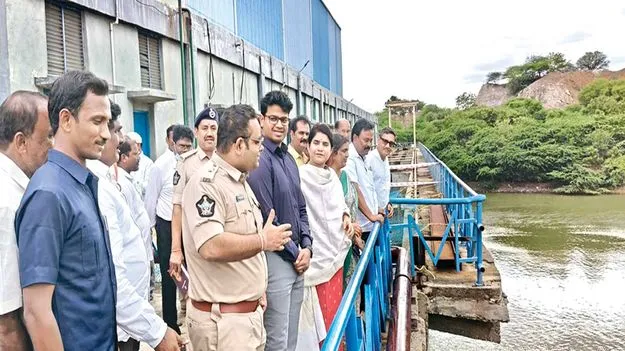 సీఎం పర్యటన ఏర్పాట్ల పరిశీలన