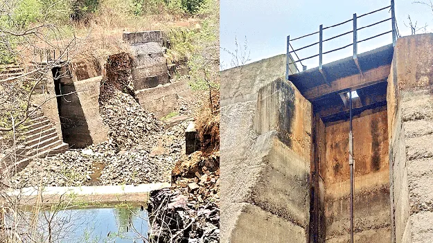 గంగ పారని  కాల్వలు