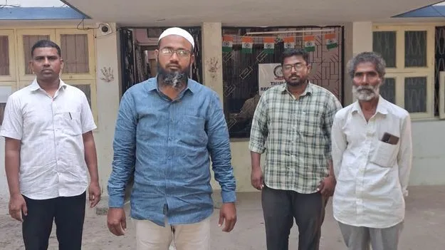 కడపజిల్లా సర్పంచి అరెస్టు 