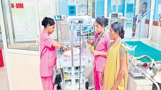 నవజాత శిశువులకు అరకొర వైద్య సేవలు