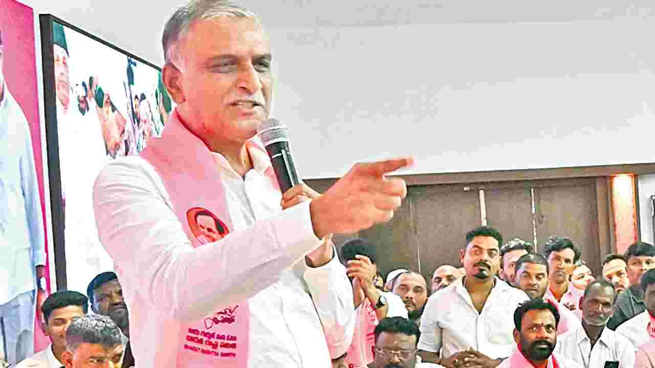 Harish Rao: ప్రజాభవన్‌ సాక్షిగా  రేవంత్‌ తప్పుడు ప్రచారం