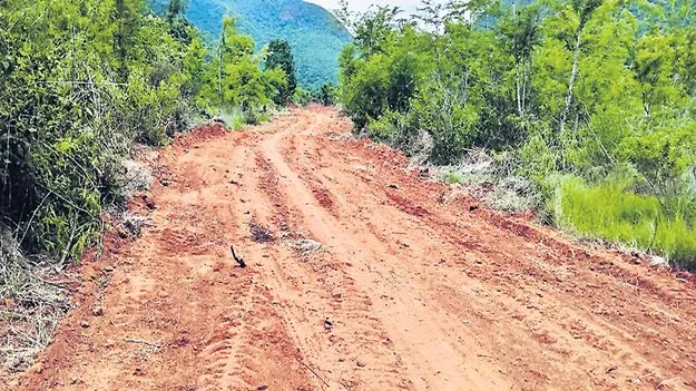 వాక రోడ్డుపై వైసీపీ యాగీ