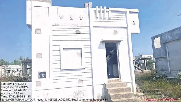 పేదల ఇళ్ల నిర్మాణం వేగవంతం