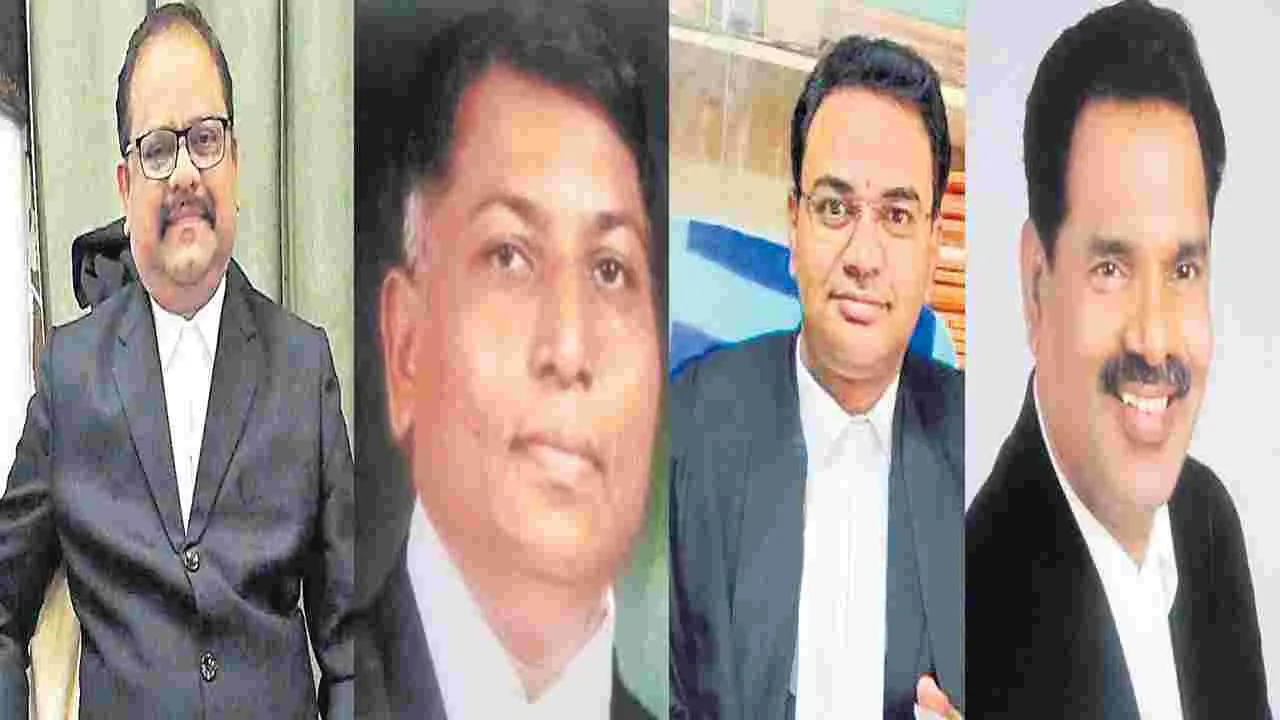 High Court Judges: హైకోర్టుకు కొత్తగా నలుగురు జడ్జిలు!