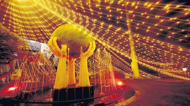 యోగాకు  ముమ్మర ఏర్పాట్లు