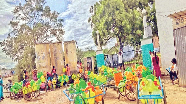 ఇరవై రోజులకోసారి తాగునీరు